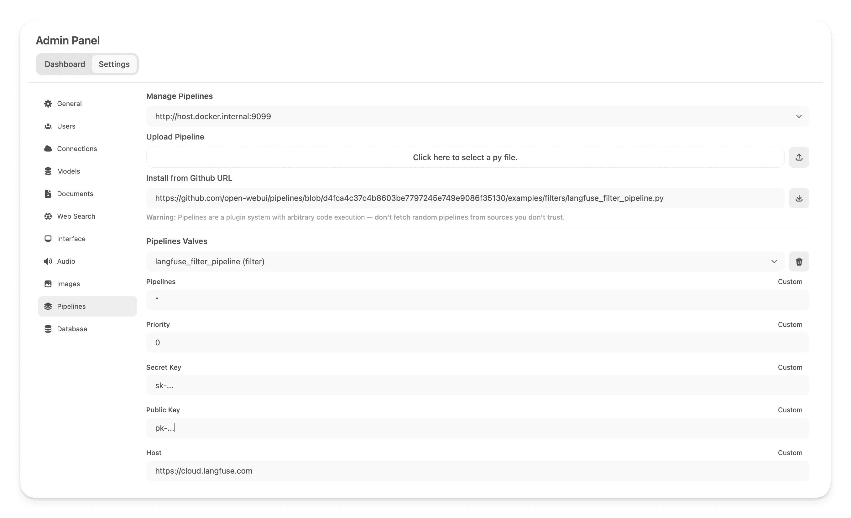 OpenWebUI add Neural Inverse Pipeline