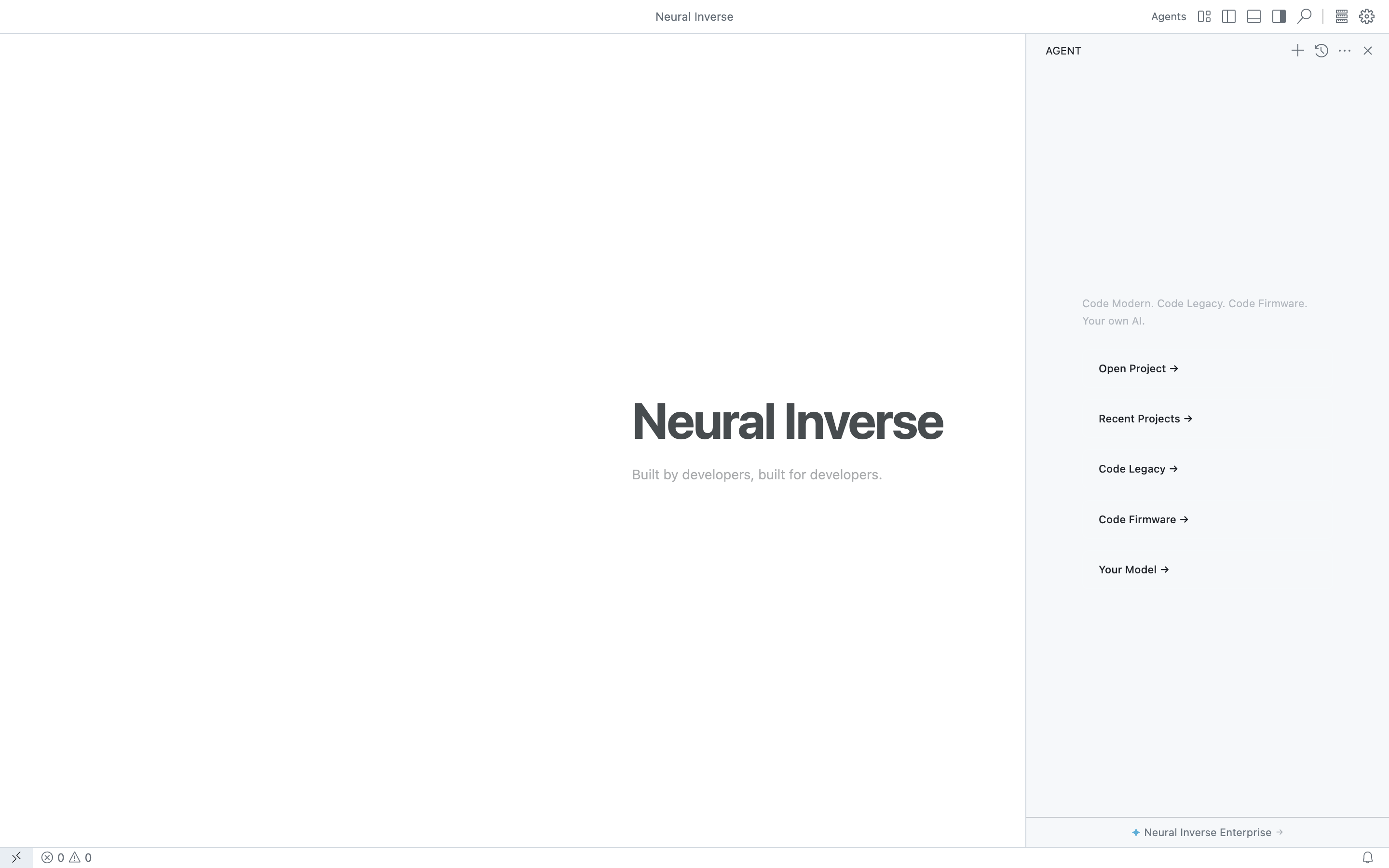 Neural Inverse IDE