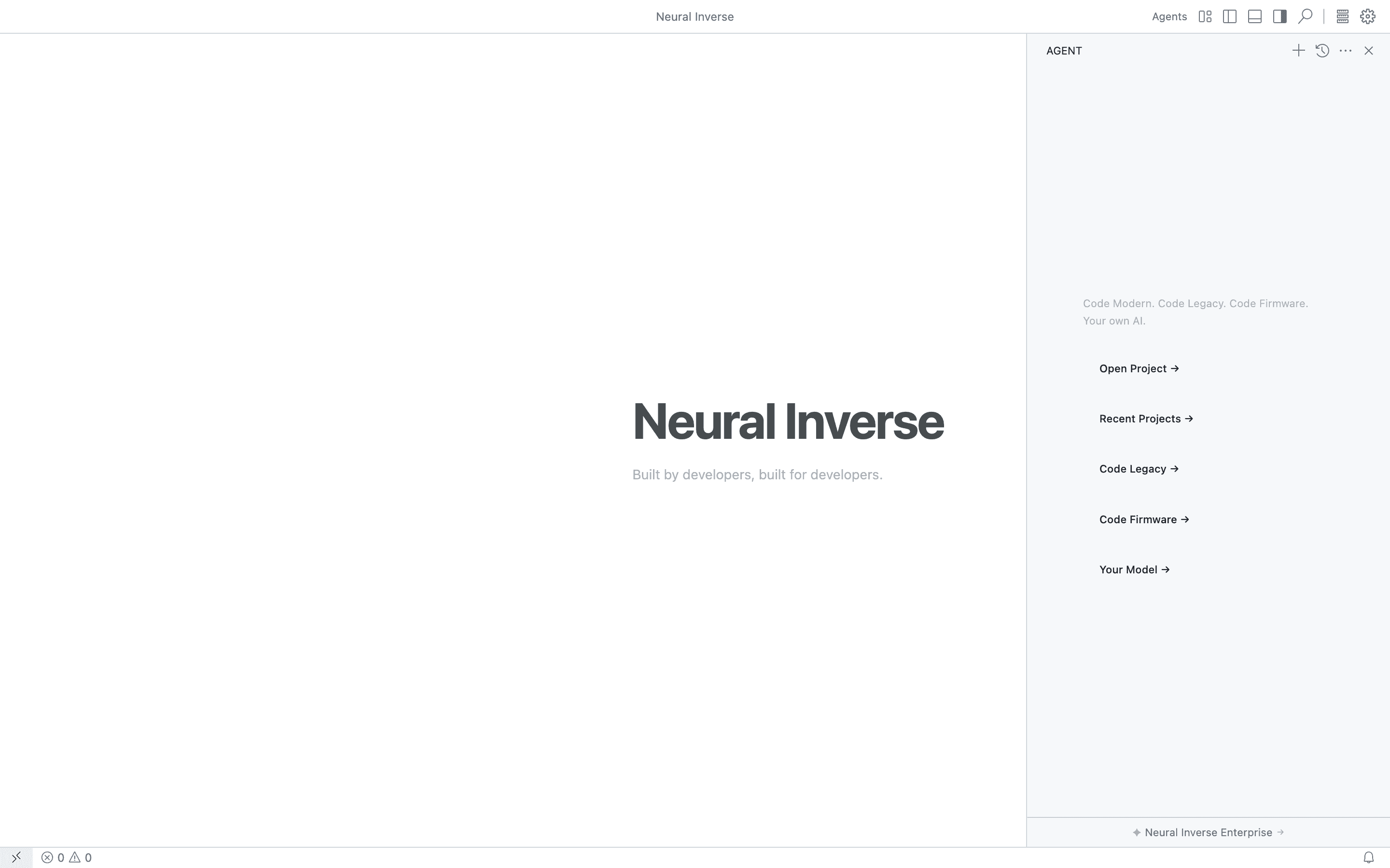 Neural Inverse Power Mode
